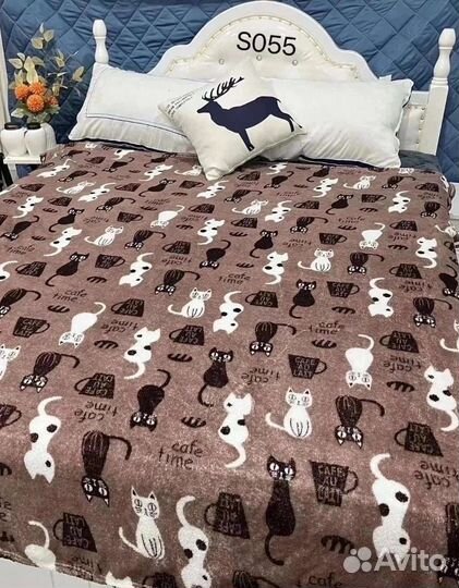 Плед пушистый