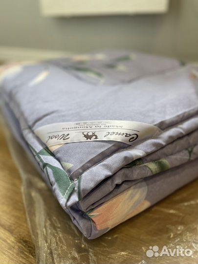 Одеяло из верблюжьей шерсти новое 180/200