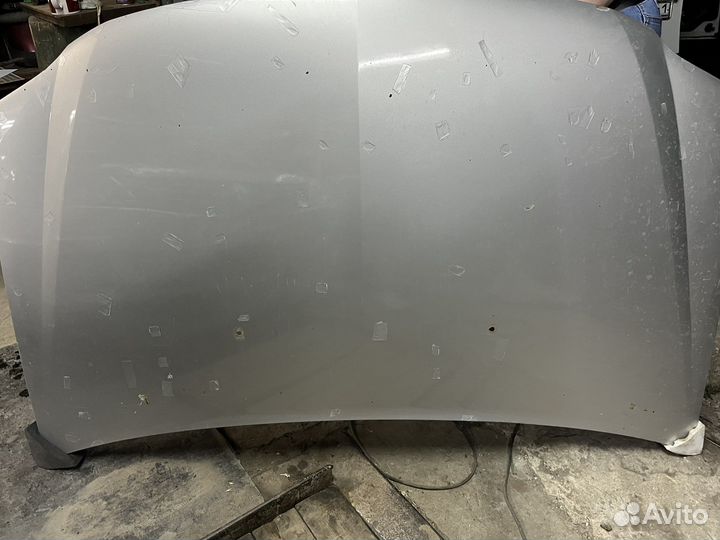 Капот renault logan фаза 2