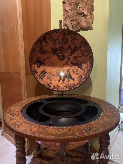 Глобус бар напольный