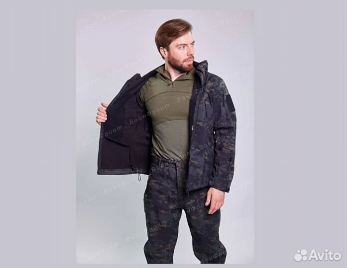 Тактический костюм водоотталкивающий