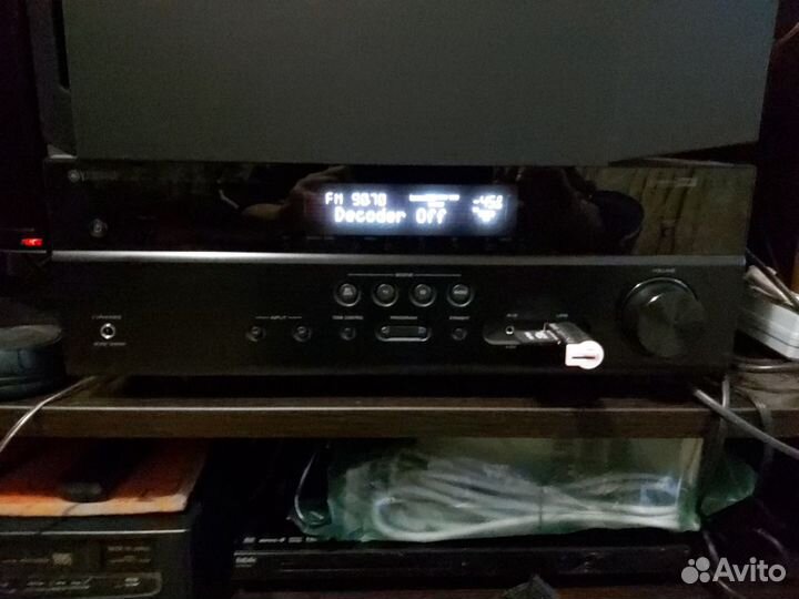 Рессивер Ямаха RX\V385 black