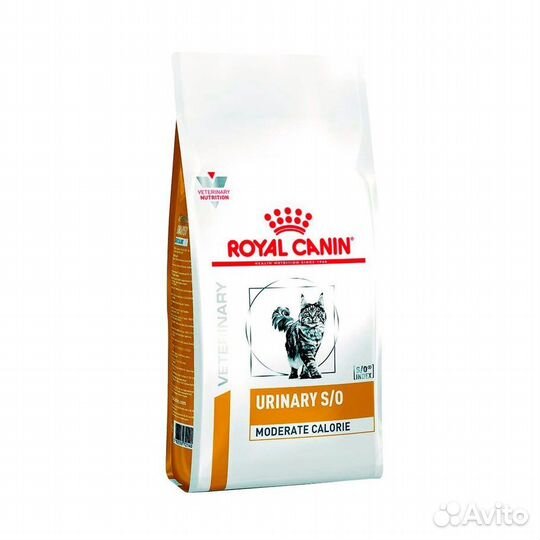 Royal Canin Urinary S/O Moderate Calorie для кошек