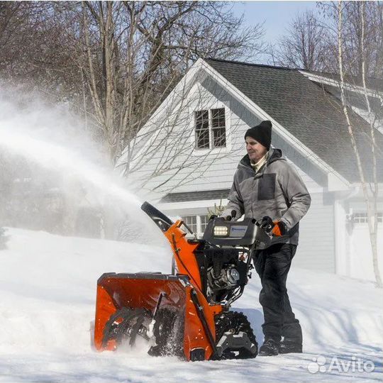 Уборка и вывоз снега, очистка снегоуборщиком
