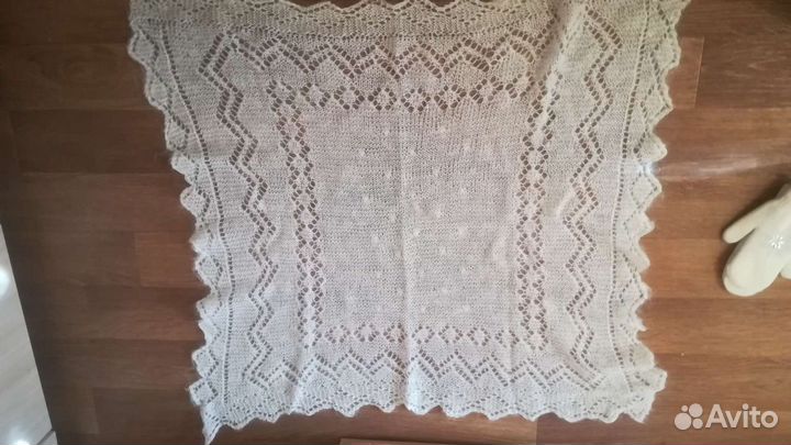 Пуховый платок