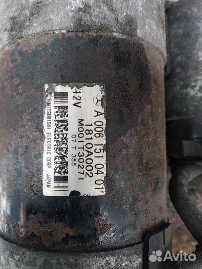 Стартер Mitsubishi Colt