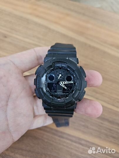 Часы Casio g shock ga 100