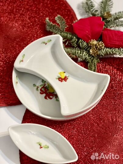 Посуда : Новогодний набор для закусок