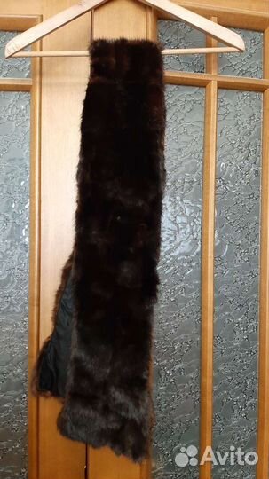 Норковый шарф на любое пальто или реставрацию шубы