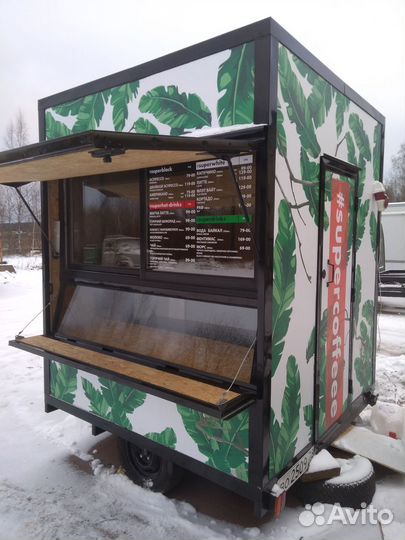 Фудтрак Торговый прицеп под кофейню