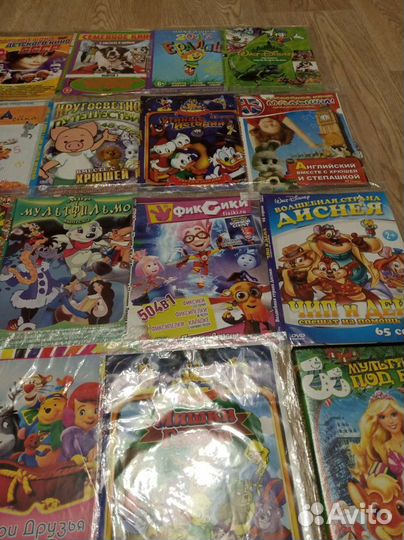 Dvd диски мультфильмы