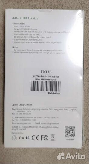 Usb type c hub 3.0 хаб юсб ugreen