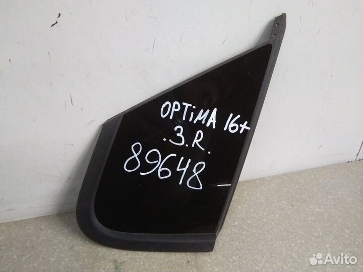 Стекло кузовное глухое правое Kia Optima IV 2016