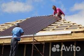 Крыша кровельные работы