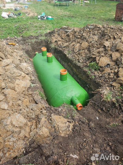 Септик под ключ за 1 день