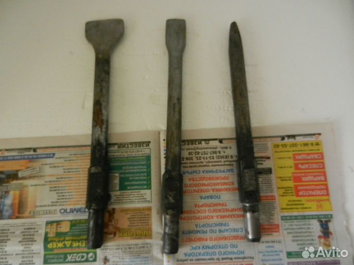 Пики для отбойного молотка,нех 30, шестигранник