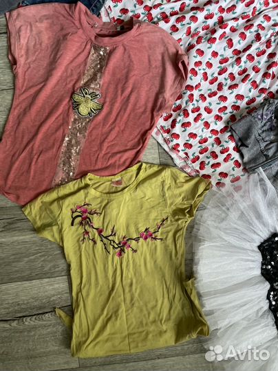 Вещи пакетом на девочку