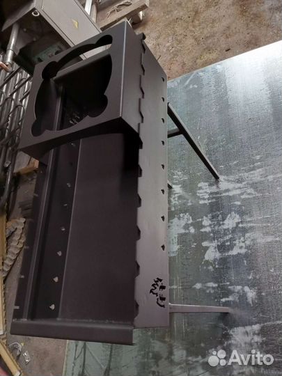 Мангал разборный 2 мм с подказанником