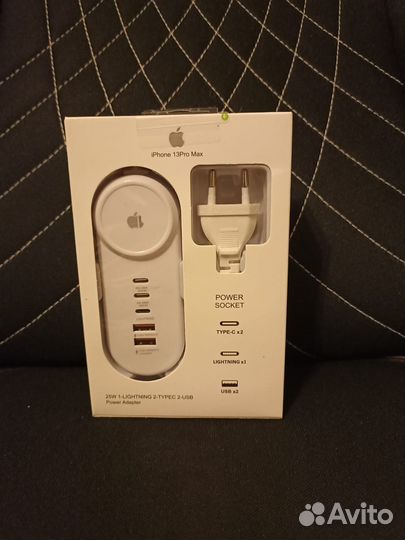 Удлинительная зарядка apple 25w
