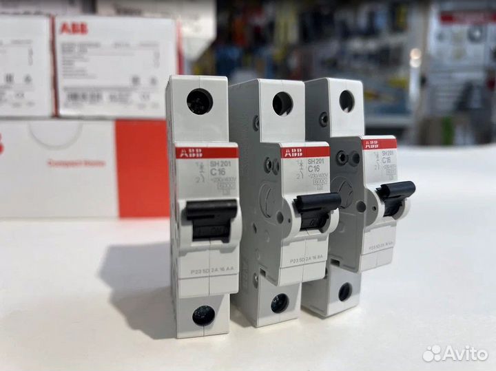 Автоматы ABB узо диф автоматы абб не реплики SH203