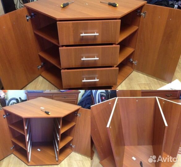 Сборка и разборка мебели шкафы столы стеллажи