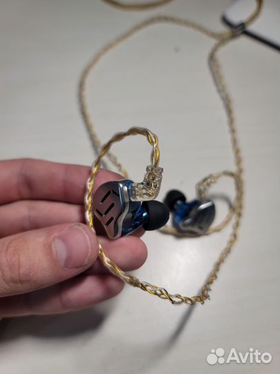 Гибридные наушники Kz ZAX