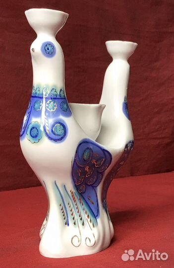 Подсвечник из СССР (70-е) Полонский фарфор