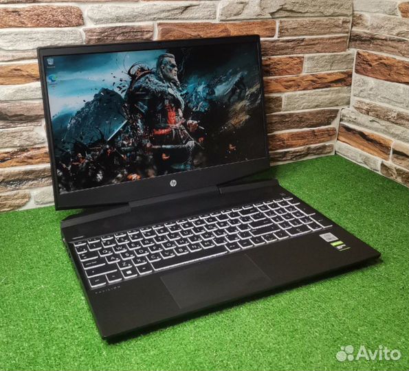 Игровой ноутбук Hp Pavilion i5 10го/GTX 1650/16RAM