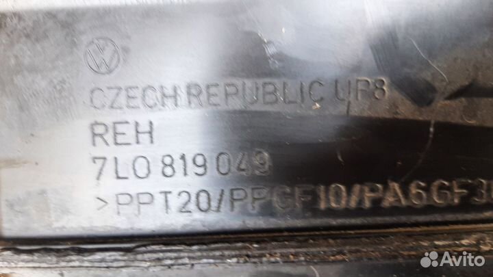 Воздухозаборник отопителя (печки) audi Q7