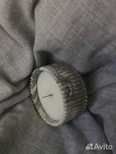 Ароматическая свеча ручной работы