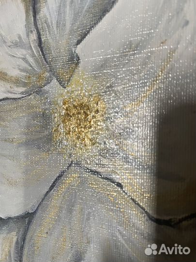 Картина акрилом на холсте