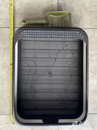 Кошачий лоток с решеткой