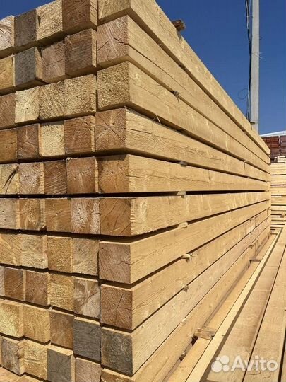 Брус обрезной 50х50mm 3-6M цфо