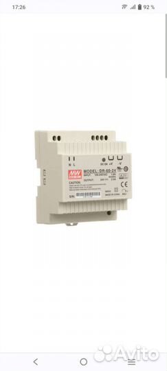 Блок питания model:DR-60-24