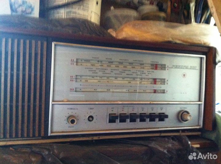 Радиоприемник, проигрыватель, магнитофон СССР