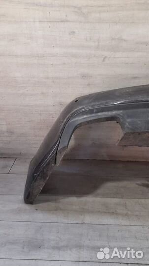 Бампер задний под парктроники Audi A6 C7 S-Line С