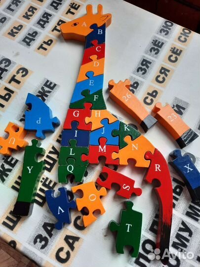 Конструктор-головоломка Жираф