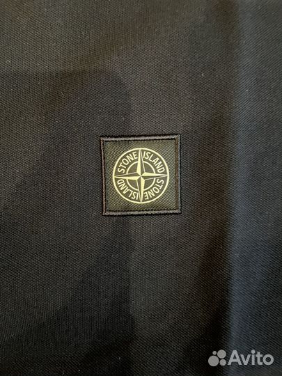 Поло Stone Island Logo Patch Polo Оригинал L
