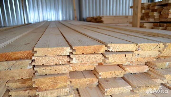 Доска Пол шпунтованный