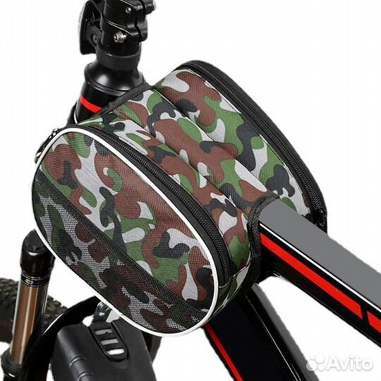 Водонепроницаемая сумка на раму велосипеда