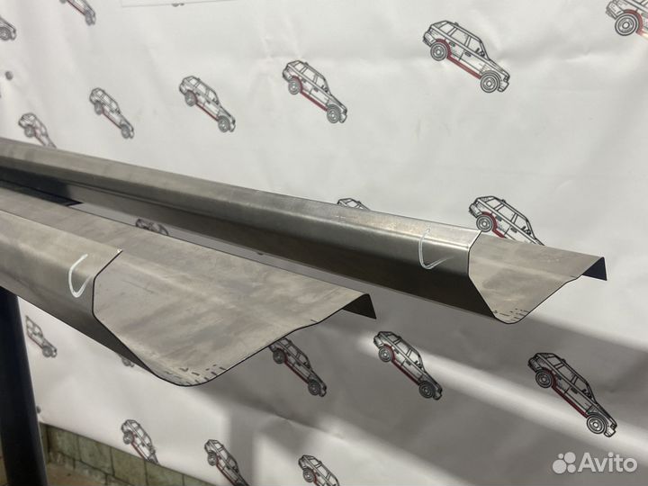 Chevrolet Aveo T250 пороги + усилители комплект