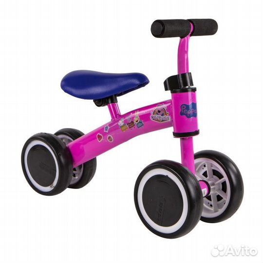 Беговел 4-х колёсный Peppa Pig