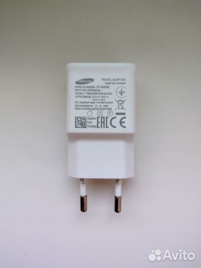 Оригинальный зарядный блок Samsung 15W