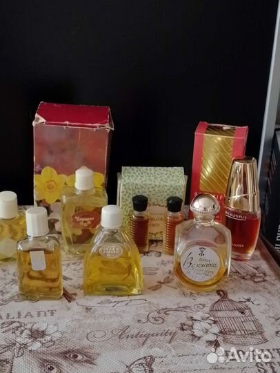 Винтажные духи СССР Белая Акация и др