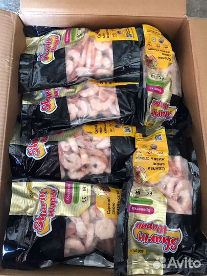 Креветка очищенная бланшированная