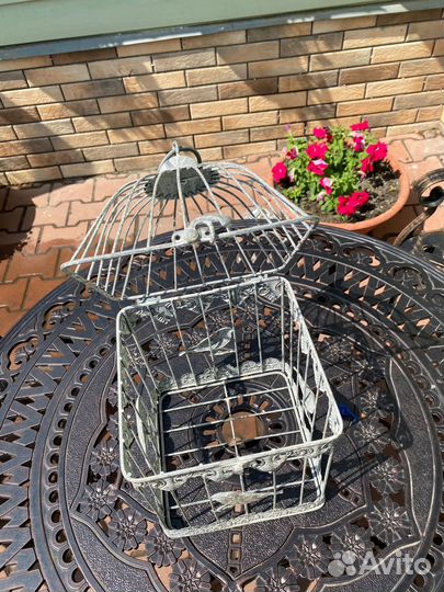 Клетка декоративная квадратная