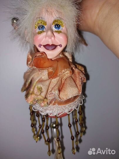 Елочная игрушка Баба Яга