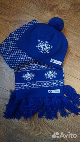 Комплект шапка и шарф