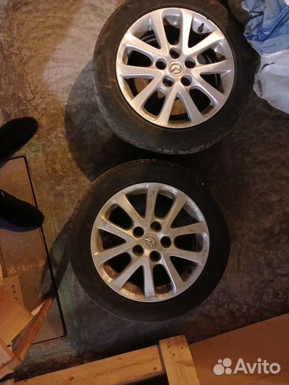 Литые диски r16 5x114 3 mazda