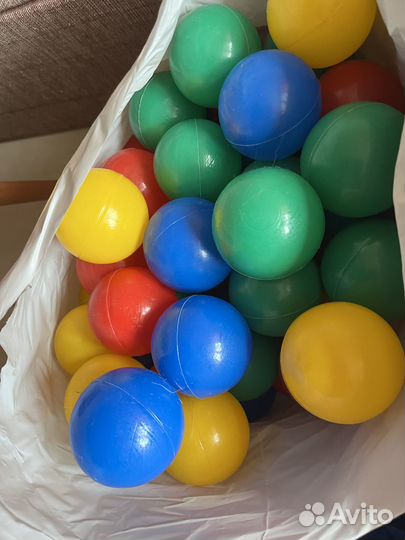 Шарики для воздушного бассейна